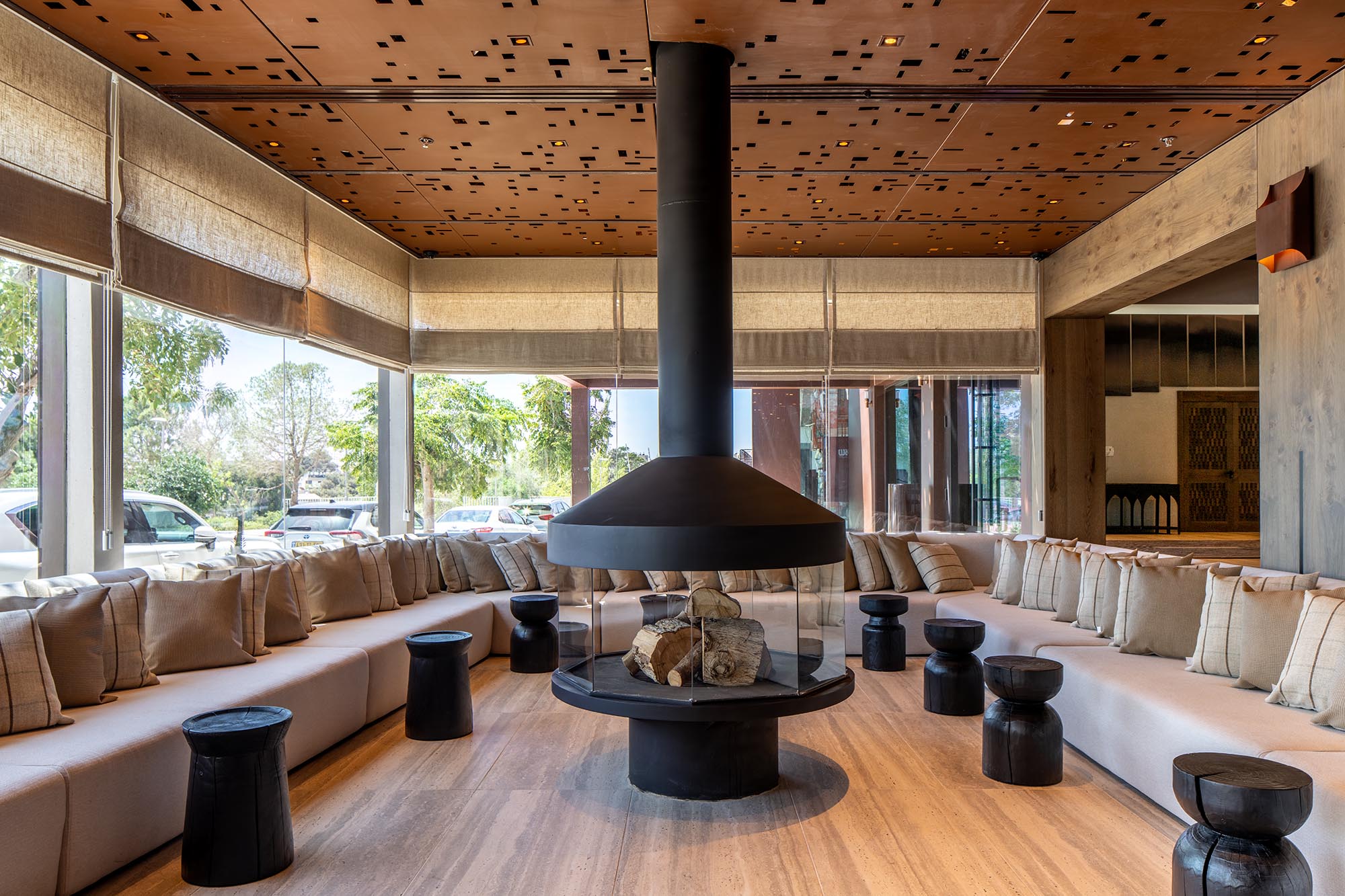 לובי מלון דרומה מצפה רמון