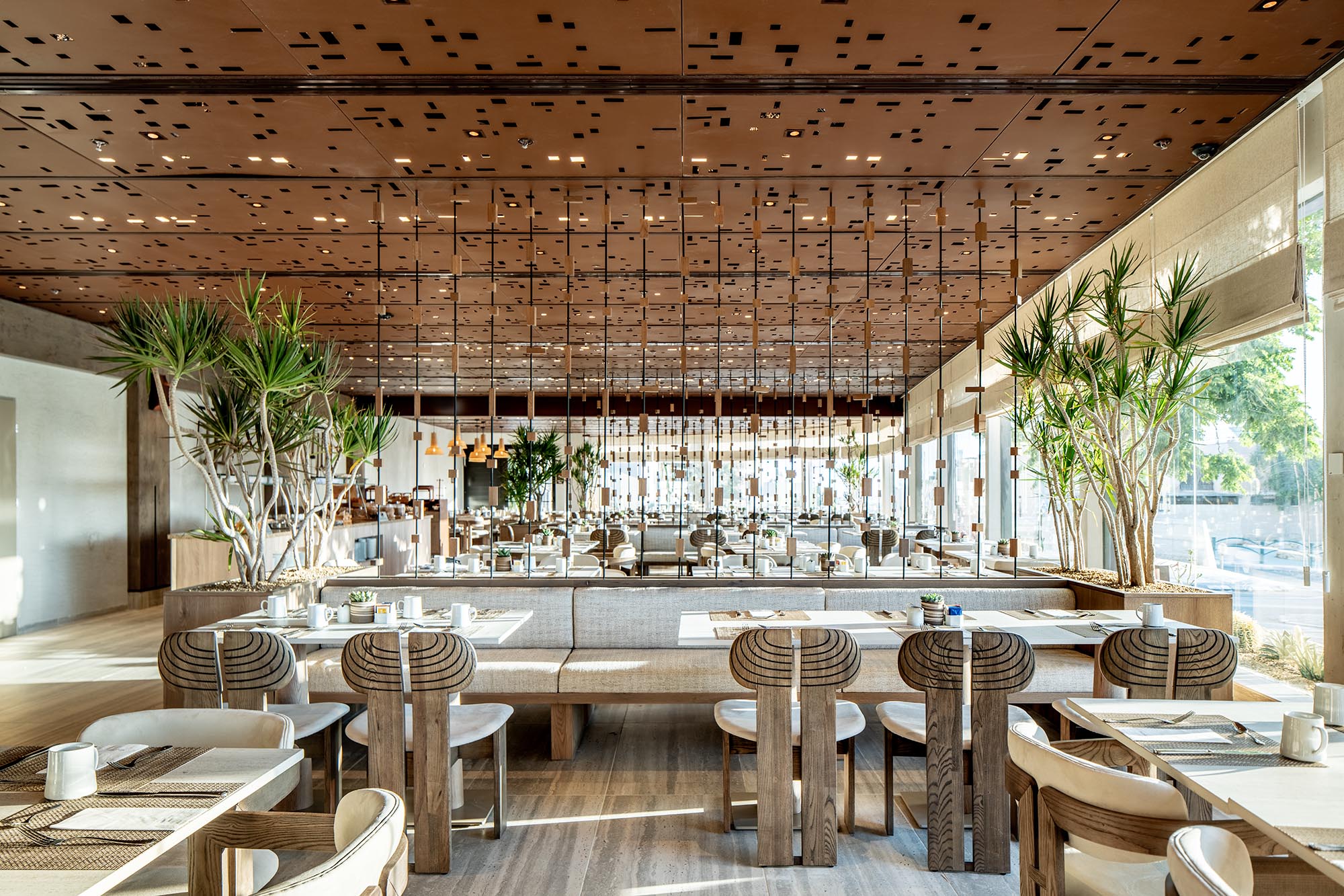 חדר אוכל במלון דרומה